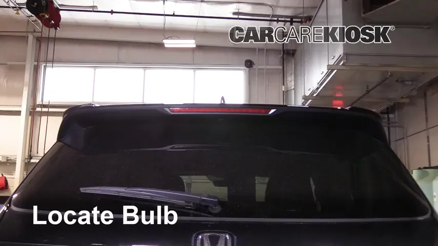 2019 Honda Passport Elite 3.5L V6 Lights Center Brake Light (replace bulb)